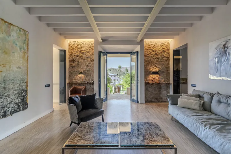 Garden apartment with charm, style and mountain views and pool in Establiments, Palma de Mallorca — photo 1