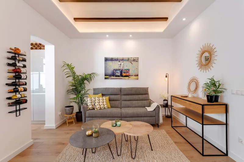 Apartment with large patio and high ceilings near Santa Catalina market — photo 4