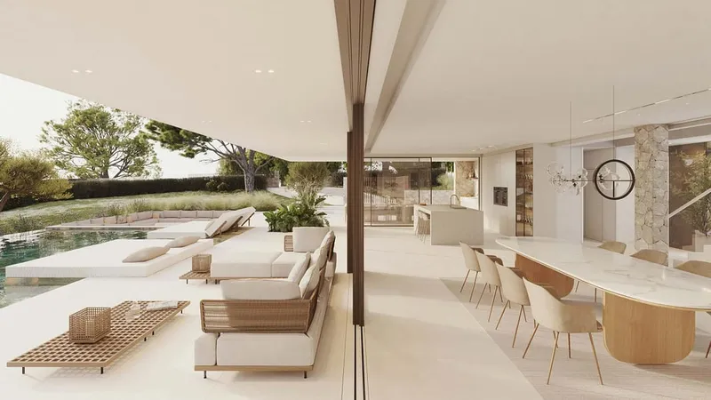 Modern Mediterranean villa with panoramic views near Palma — photo 9