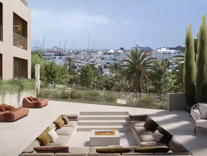 Excellent townhouse with harbour views in a unique newly built complex in Es Jonquet — photo 5