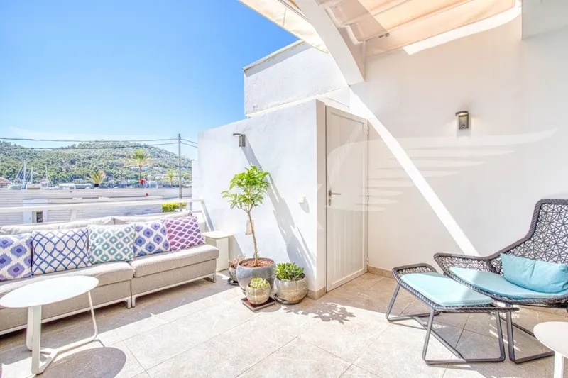 Port Andratx I Chic apartment with harbor views and pool — photo 3