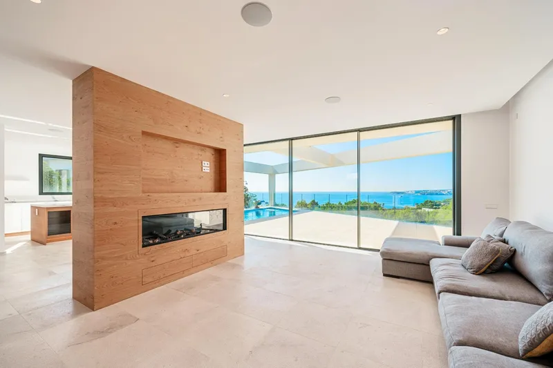 Spectacular modern villa with sea views in Costa den Blanes — photo 11