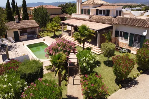 Marratxi, detached family villa in finca style with mountain views and sauna - for seasonal rent (6 months) — photo 4