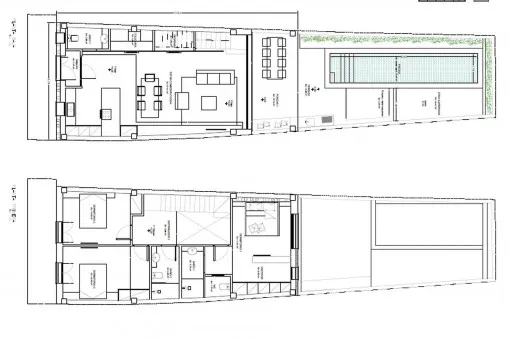 Santanyi, Modern, Newly Built Townhouse in Santanyi with a Pool and Rooftop Terrace — photo 8