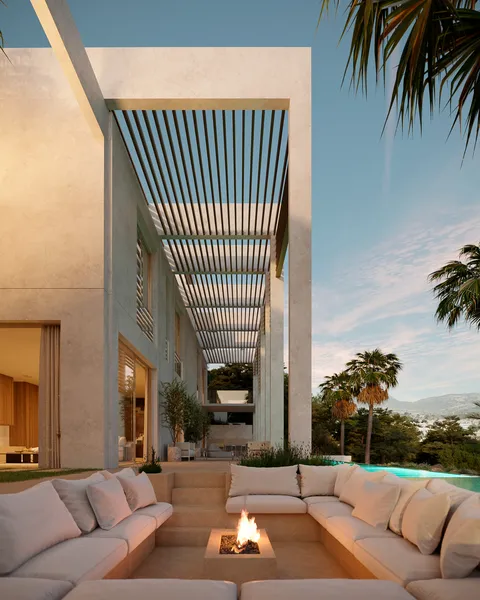 Luxury villa under construction in Camp de Mar — photo 11
