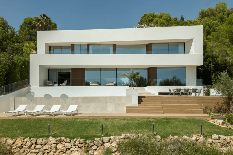 Contemporary villa in Costa de la Calma with spa and pool in Mallorca — photo 1