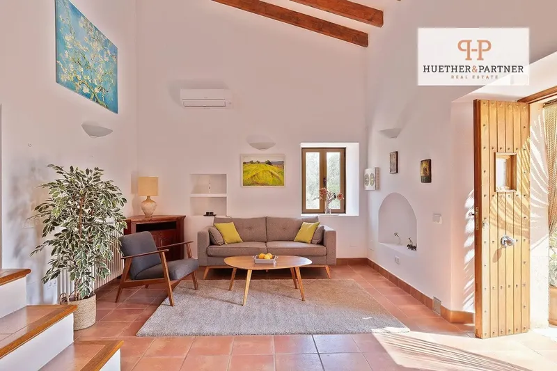 Mediterranean stone finca with panoramic views, pool and absolute privacy in southwest Mallorca — photo 8