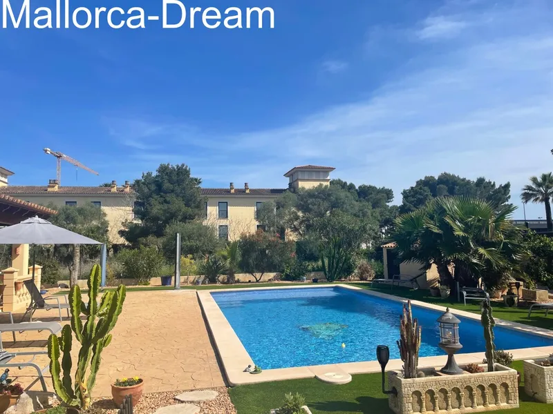 Sa Coma: Beachside chalet with large pool, orchard, central heating and air conditioning — photo 5
