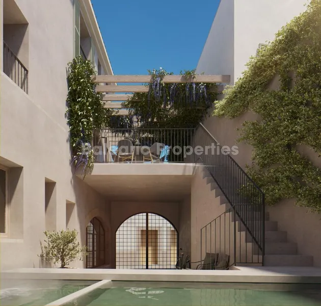 Renovated town house with pool and lift for sale in Artà, Northeast Mallorca — photo 2