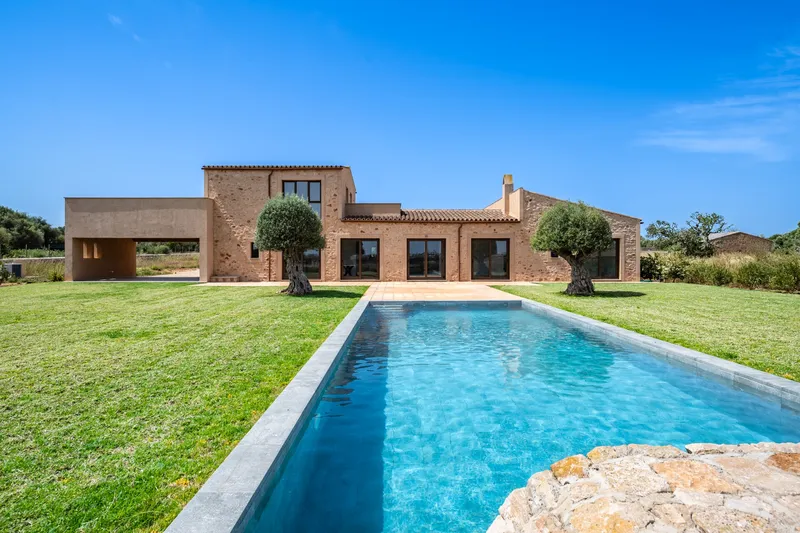 New build finca with panoramic views of Santanyí near the village — photo 1