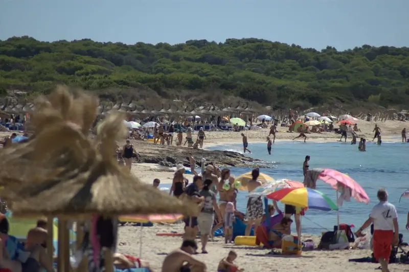 In an idyllic setting in the heart of the beautiful southern region of Mallorca, just 2.5 km from the magnificent Es Trenc beach and the prestigious — photo 12