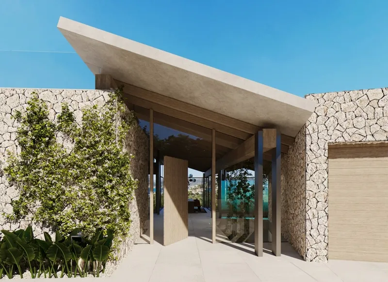 New construction project villa with sea view in Nova Santa Ponsa — photo 5