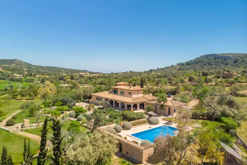 Cas Concos, charming finca with pool and panoramic views from the church of Cas Concos to the Tramuntana — photo 1