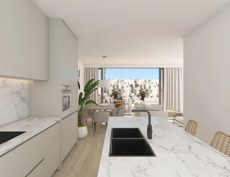 Stylish duplex with private rooftop retreat in Son Espanyolet — photo 4