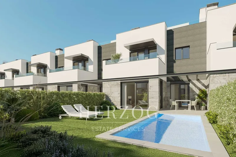 Exclusive terraced house in the south of Mallorca by the sea with pool – contemporary design — photo 2