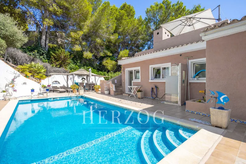 Mediterranean villa with sea views and private pool in Costa de la Calma — photo 4