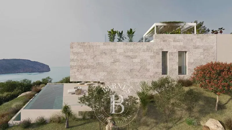 Solara One - Modern Four-Bedroom Villa with Panoramic Views in Camp de Mar — photo 3