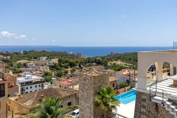 Newly built terraced house with sea view in Genova — photo 1