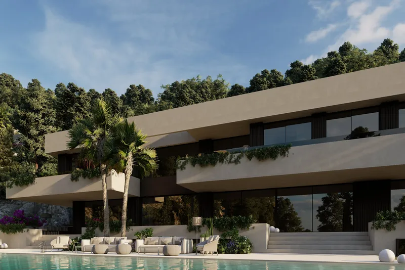 Plot in Son Vida - Illustration: exterior view of the project — photo 3