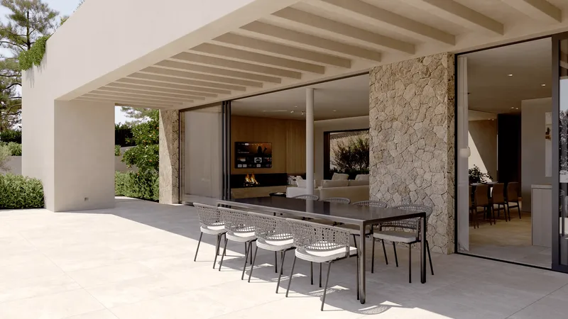 Newly built villa with sea views in Cas Català — photo 4
