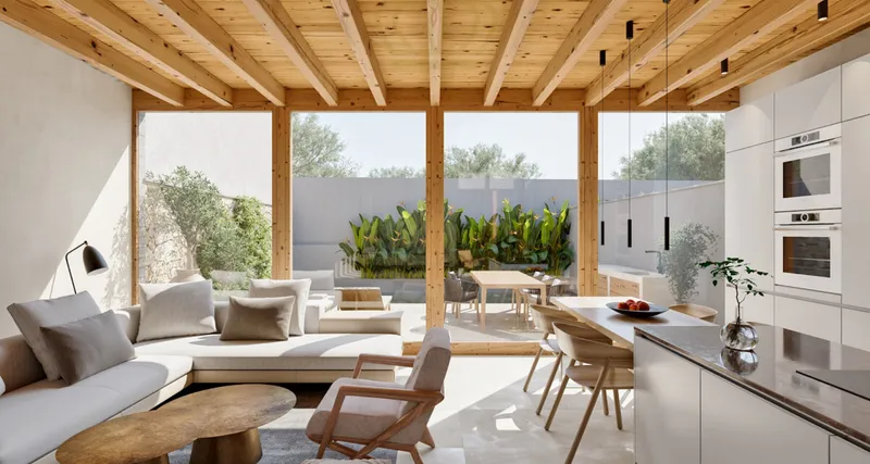 Supermodern Palma design townhouse with pool near Santa Catalina — photo 11
