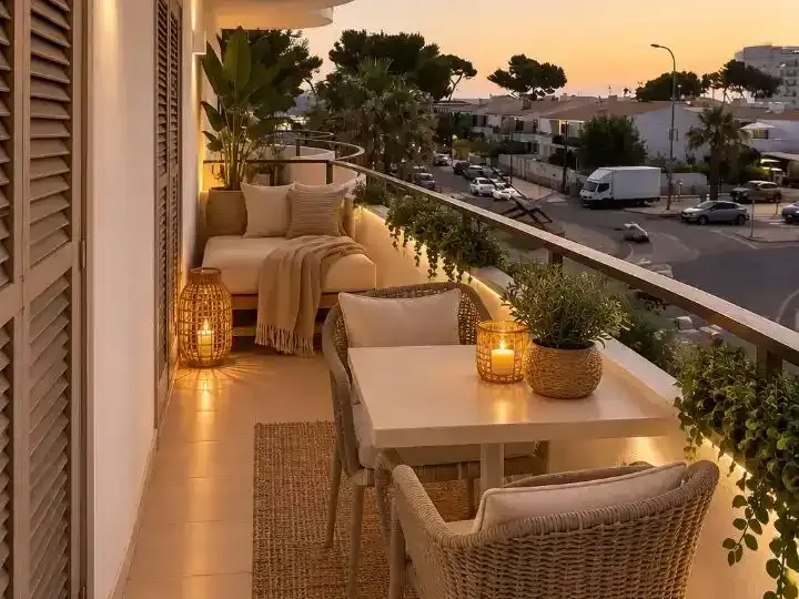 Bonito apartamento de una habitación amplia con cama de 1.90x 2, con armario empotrado y totalmente amueblado con muebles modernos y recién — photo 1