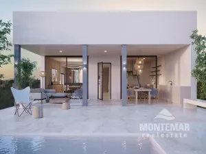 Newly built villa in the picturesque harbor town of Portopetro — photo 1