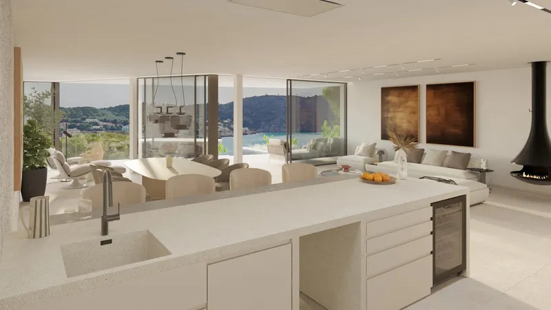 Luxury villa for sale in Camp de Mar with fantastic ocean views — photo 5
