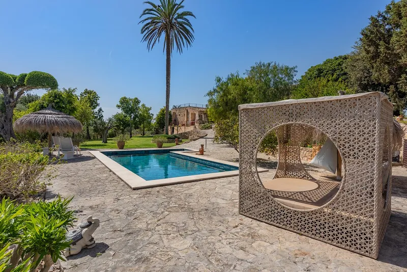 Sant Llorenc des Cardassar excellent condition country property for sale with swimming pool and mountain view — photo 4