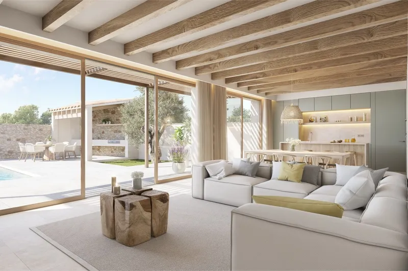 New build townhouse with private spa and spacious terraces in Santanyí — photo 4