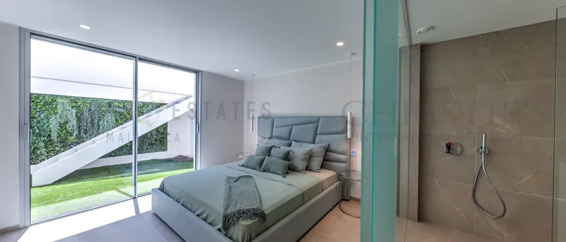 New built villa in Santa Ponsa with views to Port Adriano in the southwest of Mallorca — photo 12