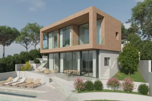 Costa de la Calma, fantastic project to build a two-storey chalet with sea views — photo 2