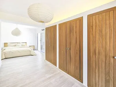 Colònia de Sant Pere: Modern house near the harbour Pool, separate apartment and holiday rental licence — photo 12