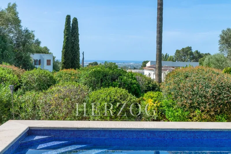 Mediterranean villa with sea views, pool and guest house near Palma — photo 5