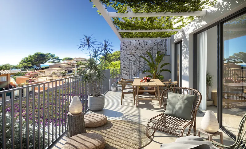 New Apartment with Large Terrace in an Idyllic Location in San Telm Mas — photo 9