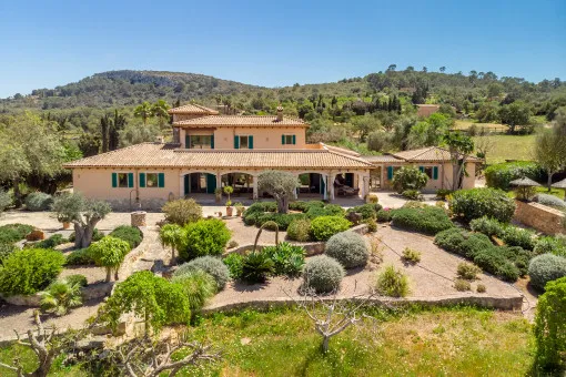 Cas Concos, charming finca with pool and panoramic views from the church of Cas Concos to the Tramuntana — photo 3