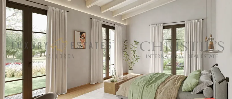 Modern new build natural stone finca near Santa Maria on Mallorca — photo 5