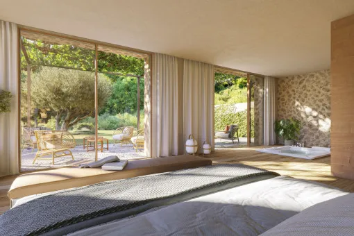 Santa Maria del Cami, new-build finca with views of the Tramuntana mountains and the sea near Santa Maria — photo 10