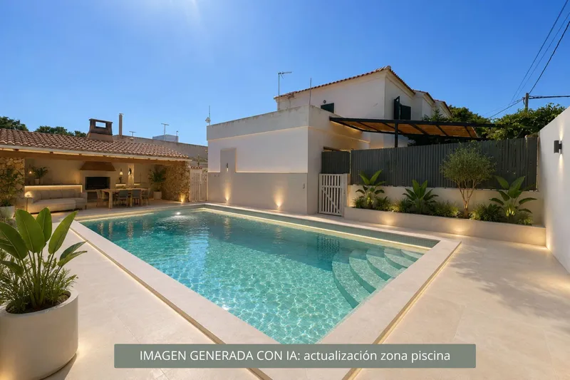 Independent chalet with 400 m² plot a few meters from the sea in Cala Gamba — photo 1