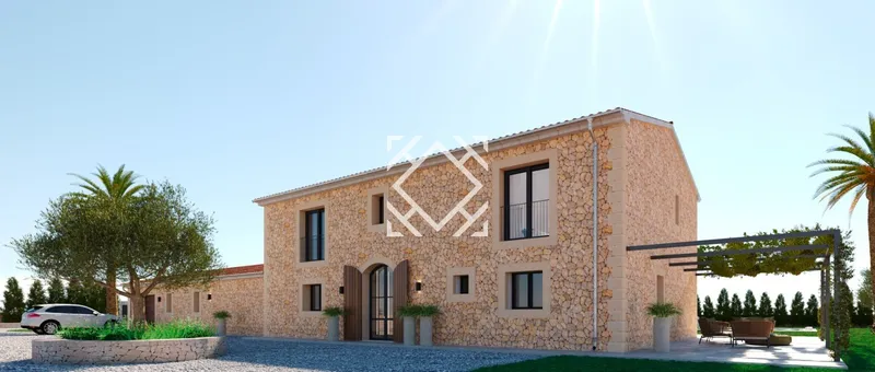 Finca with project and building licence for a detached house in Alcudia, Mallorca — photo 2