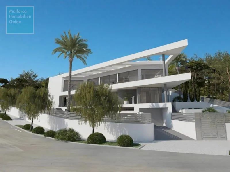 Santa Ponsa Luxury Villa with Pool, Sea Views and Roof Terrace — photo 1