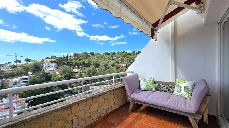 VE-JHRE065 – Beautiful 3-bedroom duplex with terrace and rooftop with sea views in the elevated residential area of Cas Català Nou — photo 12