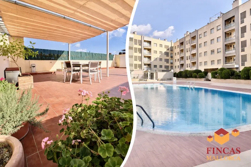 Duplex penthouse with solarium, pool, parking and storage room in Parc Femu area Palma – ALREADY RESERVED — photo 1