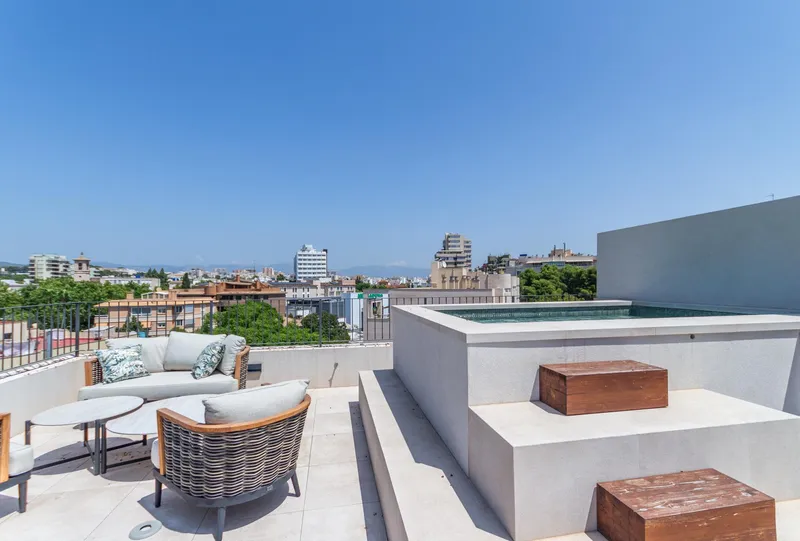 Excellent new-build penthouse with rooftop terrace and private pool in Son Armadams — photo 2