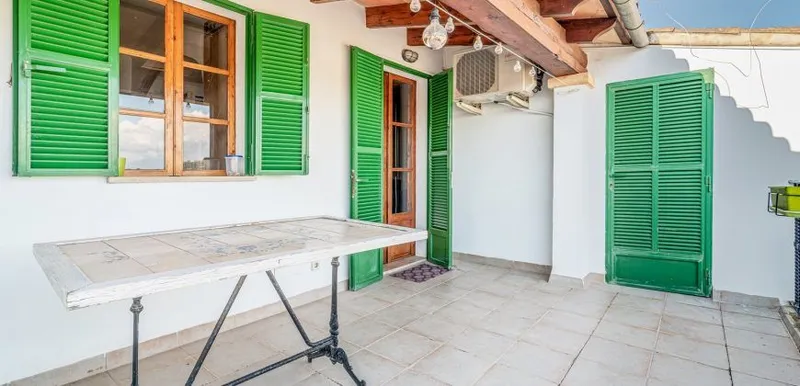 Attic for rent in Montuïri with mountain views and terrace — photo 1