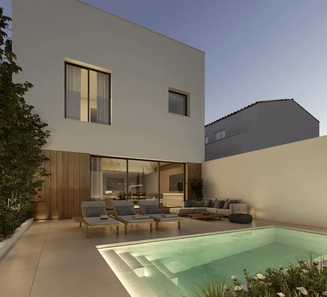 Terraced house with pool near Pollensa Bay, North of Mallorca — photo 3
