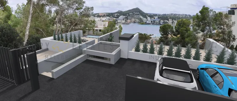 Modern new build villa in Santa Ponsa with sea view — photo 11