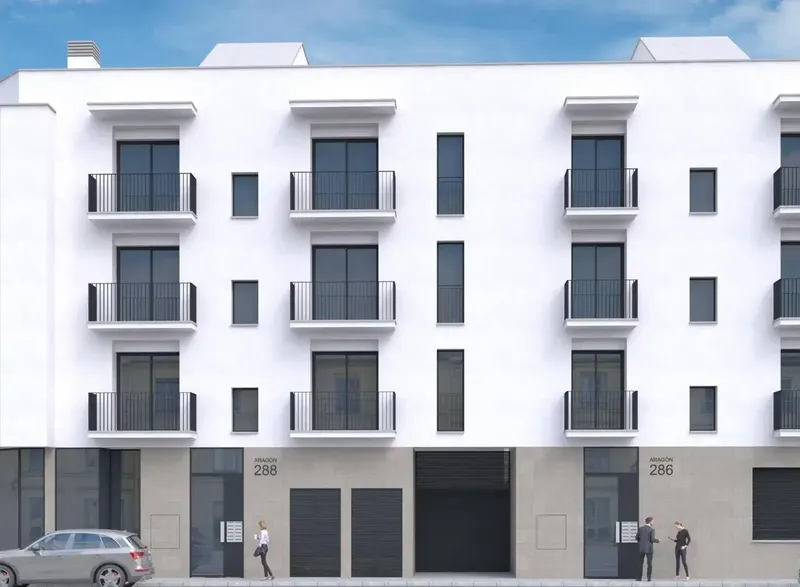One-bedroom new-build apartment on Calle Aragón / El Vivero — photo 1