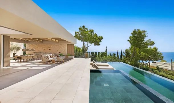 Spectacular villa with panoramic views in Costa d'en Blanes — photo 3