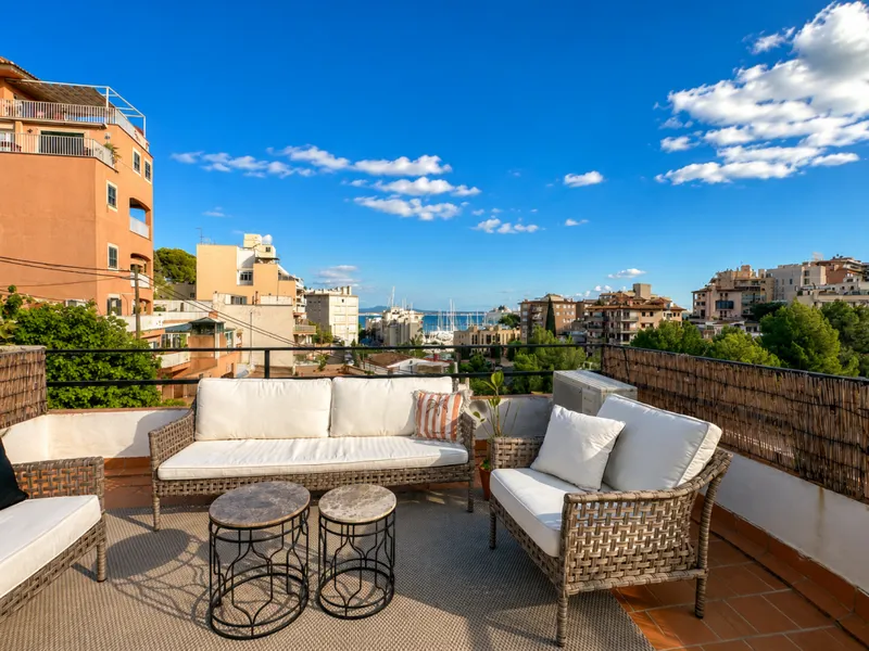 Ref. 2113; Renovated penthouse with rooftop terrace in El Terreno, for sale — photo 1